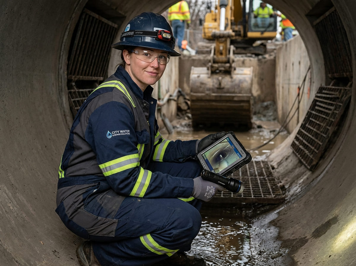 Sewer Line Inspection & Replacement in New Deal